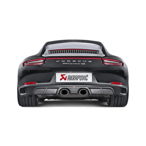 Akrapovic Rear Carbon Fibre Diffuser - Matte for 991.2 Carrera