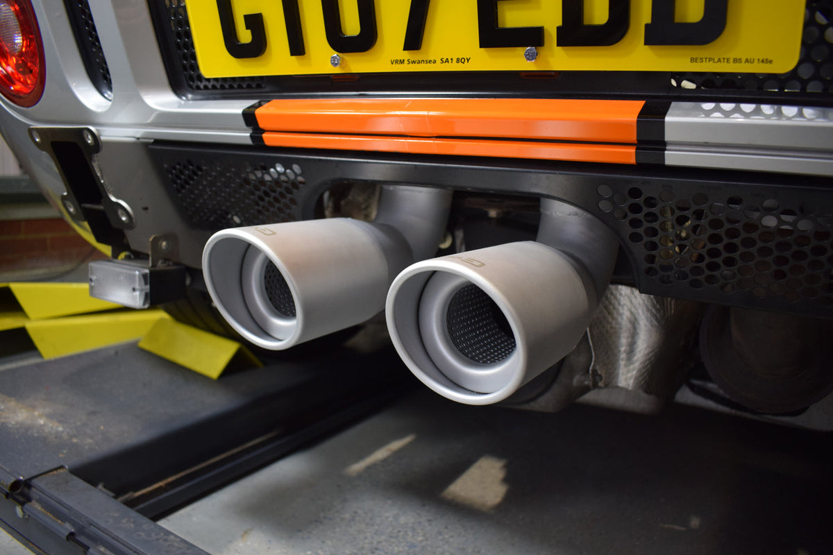 Quicksilver Ford GT - Ceramic Coated Sport Exhaust Rear Section (2005-2006)