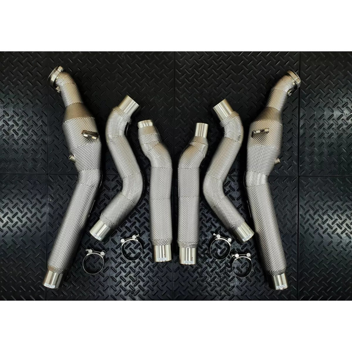 Redstar Mercedes CLS500 CLS550/E500 E550 Downpipes