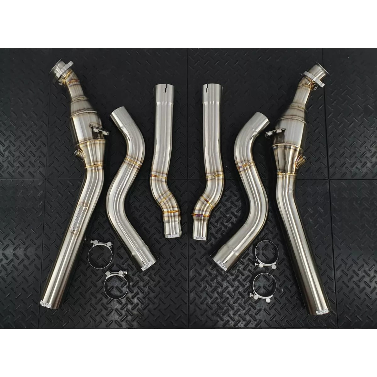 Redstar Mercedes CLS500 CLS550/E500 E550 Downpipes