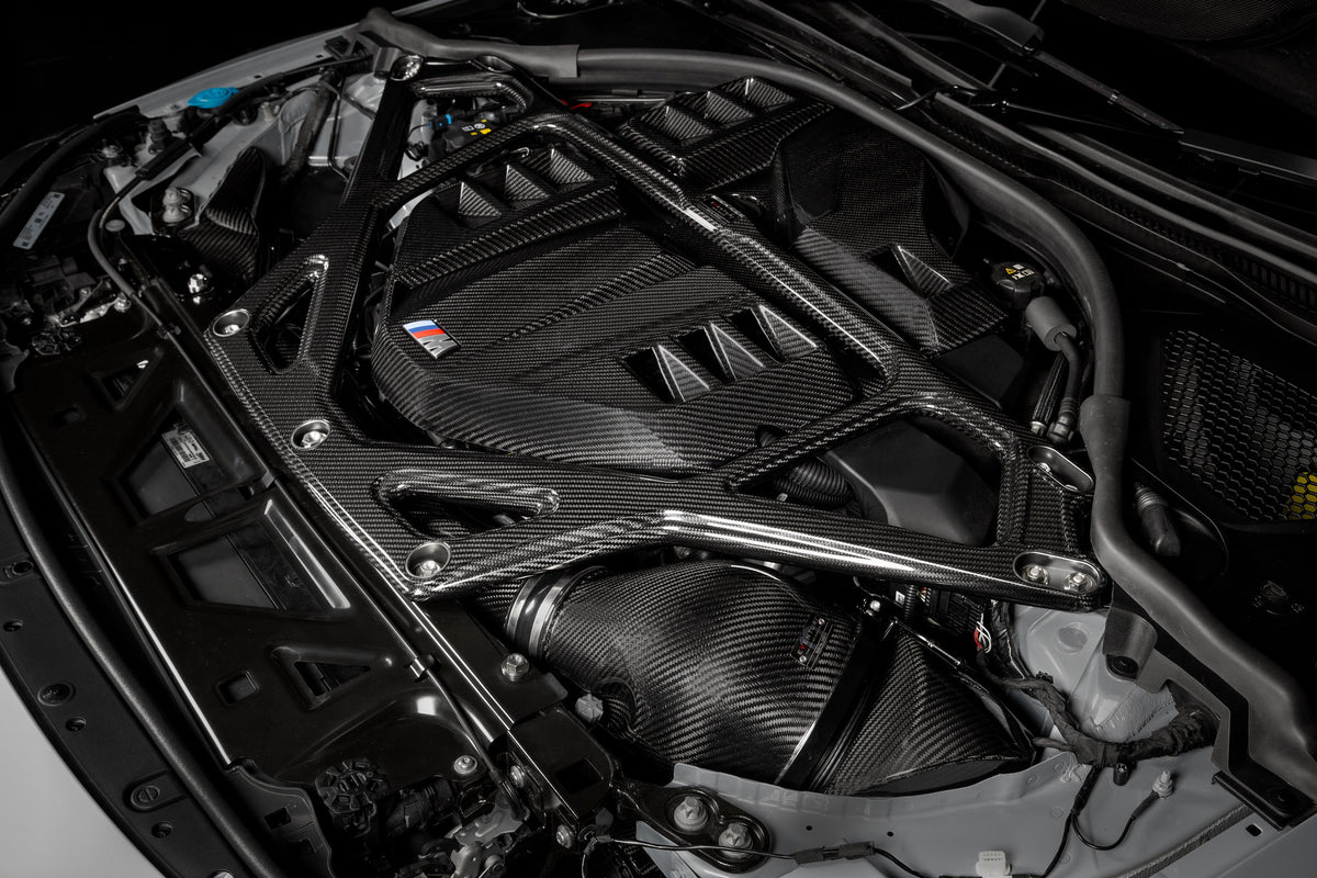 Eventuri Carbon Strut Brace for BMW G8x M2, M3, M4 - Gloss Finish