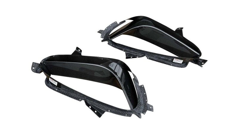 Ferrari SF90 Stradale/Spider | Air-Guide Sidewall - Visible Carbon