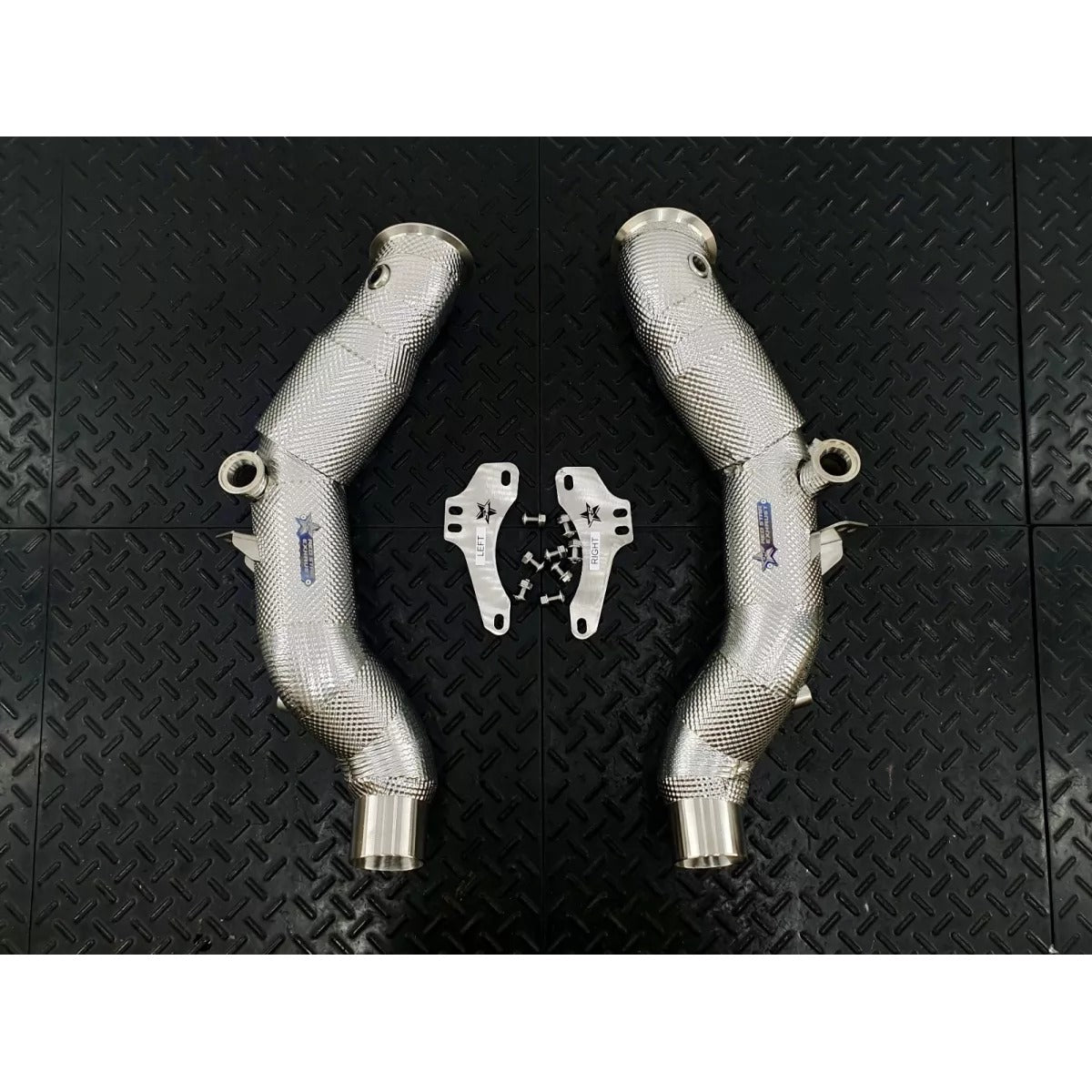Redstar Ferrari F8 Tributo Downpipes