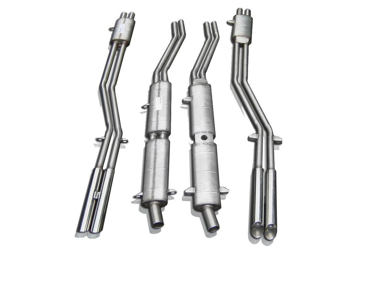 QuickSilver Stainless Steel Exhaust - Ferrari 500 S Fast (1964-1966)