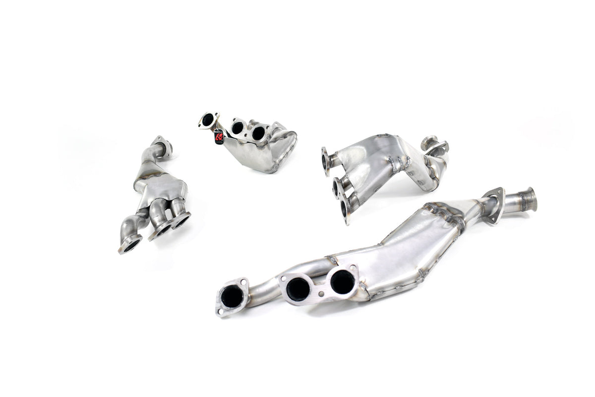 QuickSilver Stainless Steel Manifolds - Ferrari 365 GTB 4 Daytona S2 (USA Spec) (1970-1974)