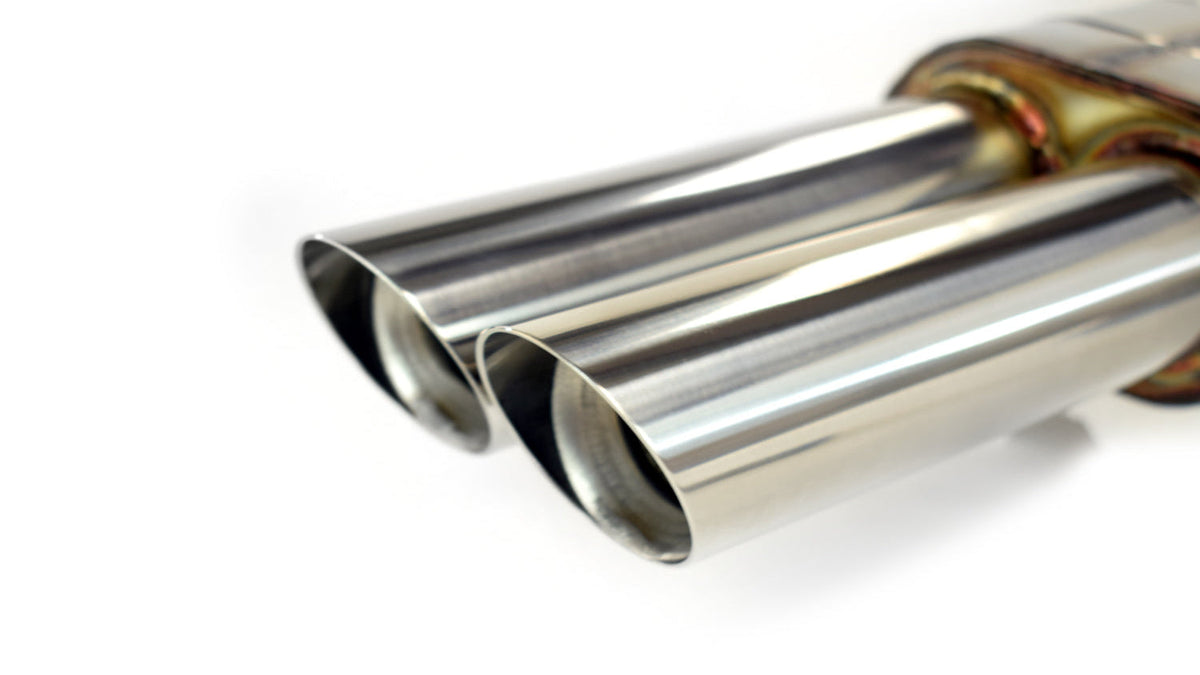 Quicksilver Fiat 850 Coupe & Spyder Stainless Steel Sport Manifold and System (1964-72)