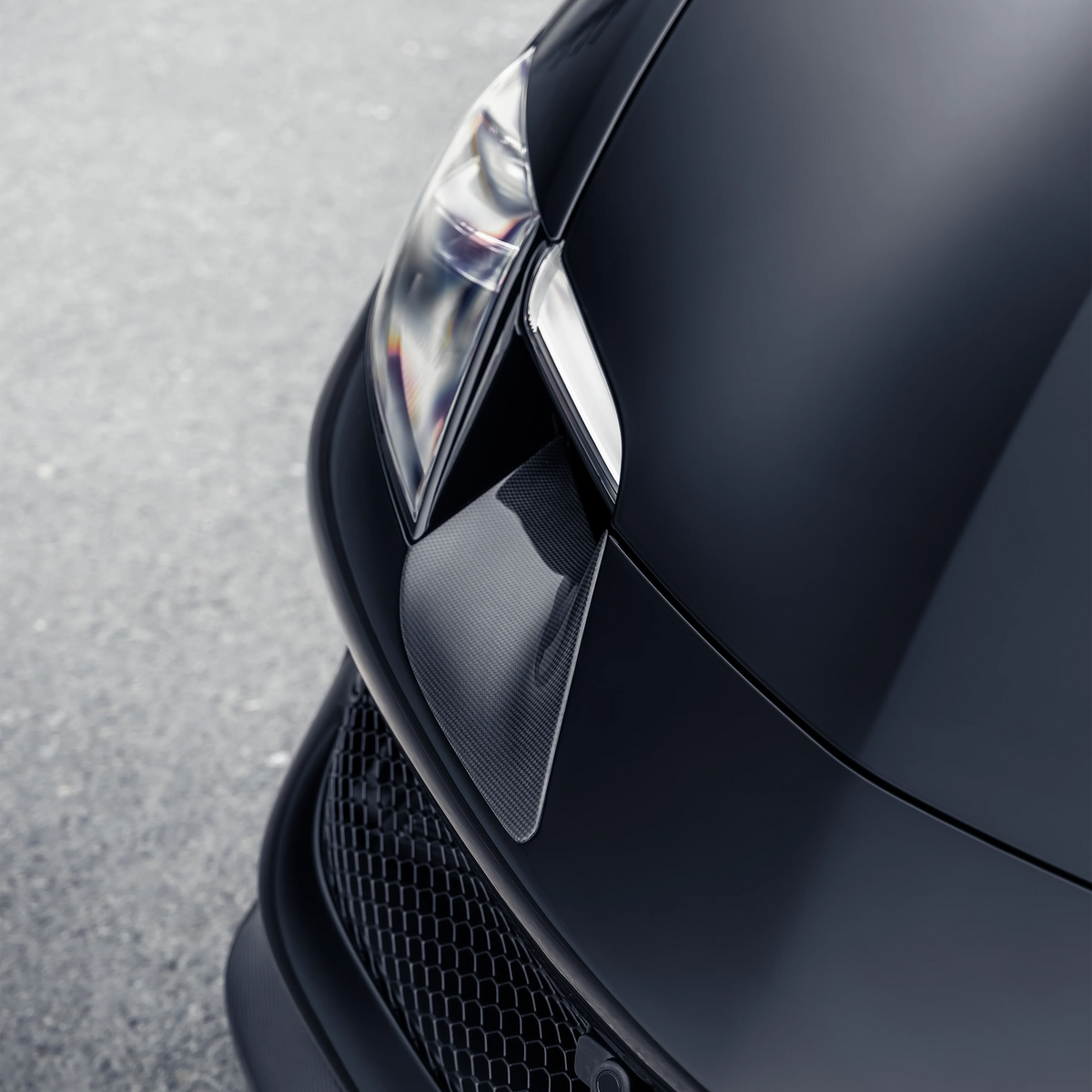 RYFT Carbon Fiber Headlight Inserts - Ferrari 296 GTB
