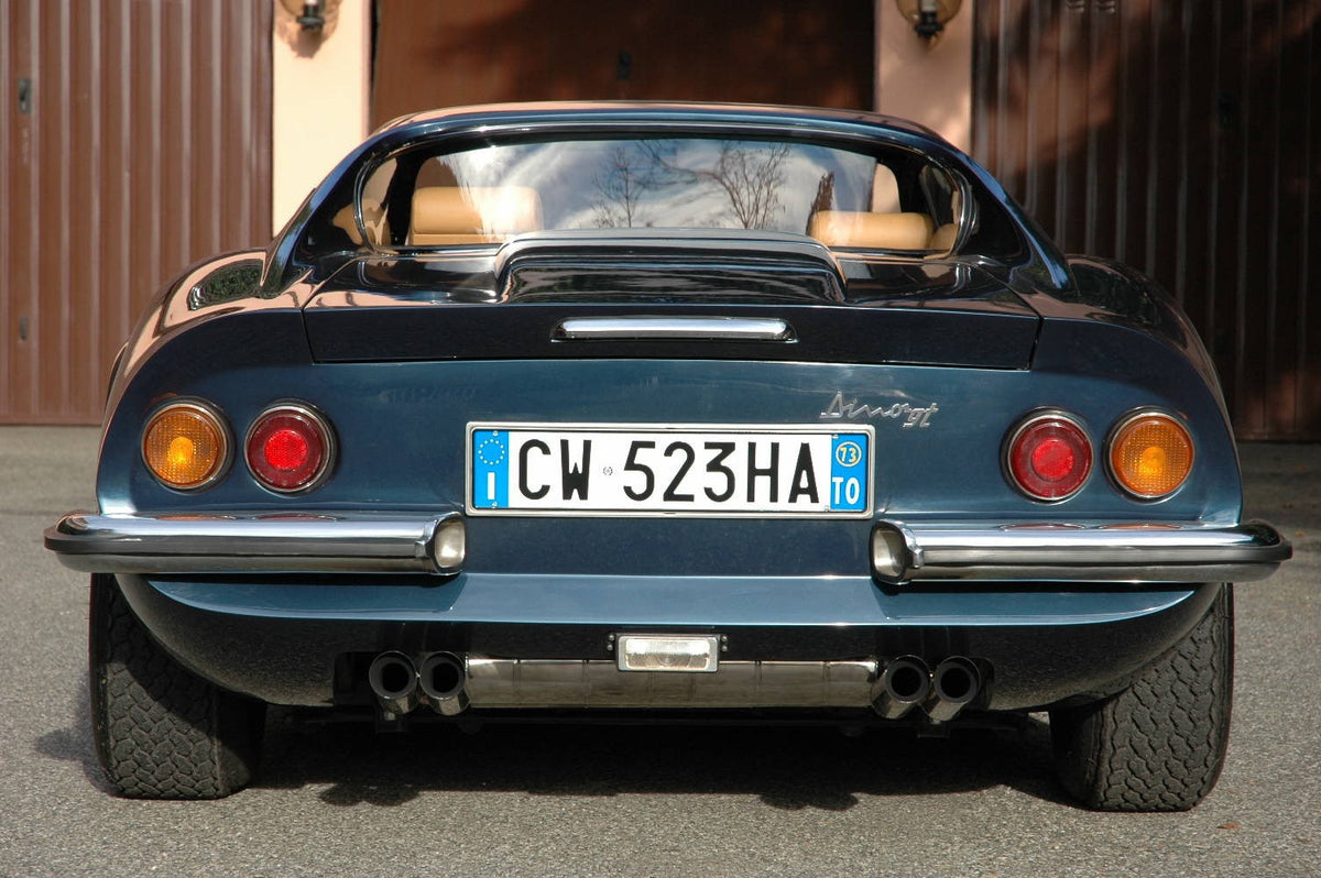 QuickSilver Stainless Steel Exhaust - Ferrari 246 GT, GTS Dino (1969-1974)