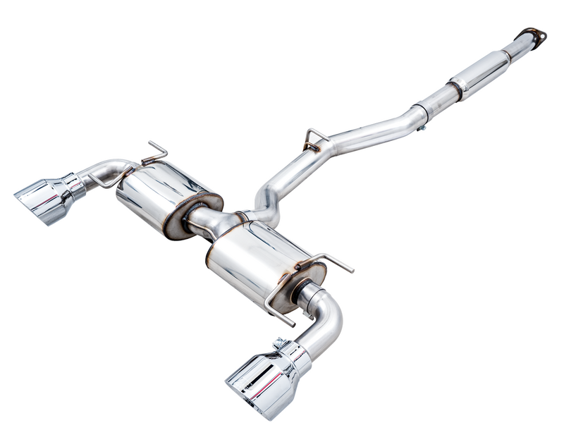 AWE Subaru BRZ / Toyota GR86 / Toyota 86 Touring Edition Cat-Back Exhaust- Chrome Silver Tips