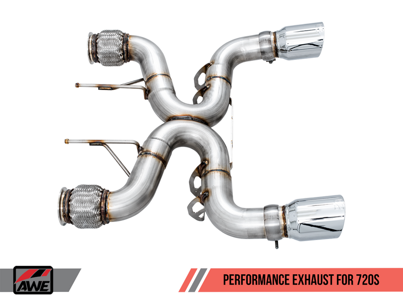 AWE McLaren 720S Performance Exhaust - OEM Tips