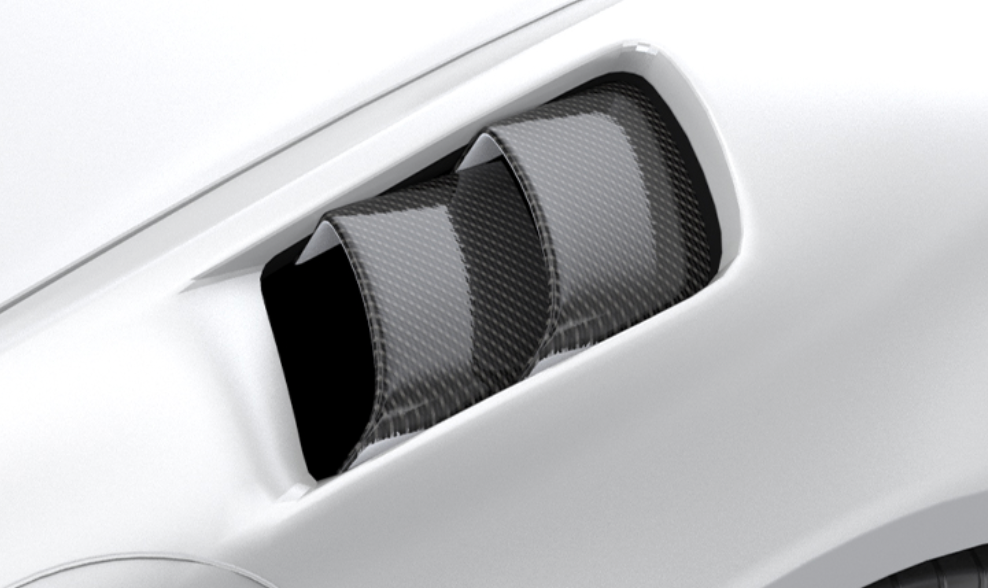 1016 Industries Porsche GT4RS Fender Vents (Carbon Fibre)