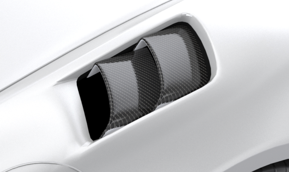 1016 Industries Porsche 718 Spyder RS Fender Vents (Carbon Fibre)
