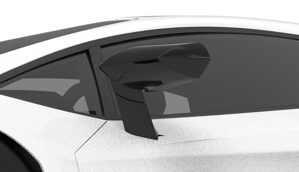 1016 Industries Lamborghini Aventador LP700 Carbon Mirror Caps (Twill Carbon)
