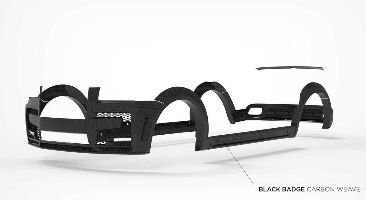 1016 Industries Rolls-Royce Cullinan V3 Upgrade Kit (Black Badge Carbon)