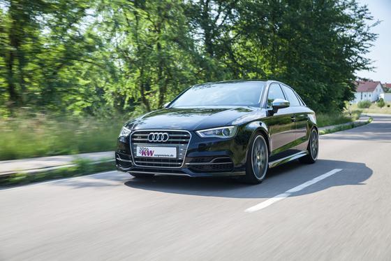 KW Coilover Kit V1 for 05/2012+ Audi A3 Limousine (8VS, 8VM) w/ Deactivation For Electronic Dampers (1.8 TFSI quattro, 2.0 TDI quattro, 2.0 TFSI quattro +4 more)