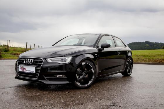 KW Coilover Kit V1 for 05/2012+ Audi A3 Limousine (8VS, 8VM) w/ Deactivation For Electronic Dampers (1.8 TFSI quattro, 2.0 TDI quattro, 2.0 TFSI quattro +4 more)