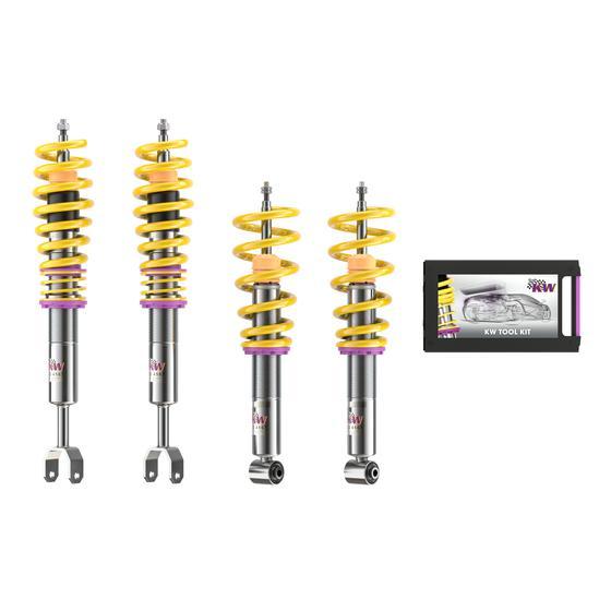 KW Coilover Kit V1 for 06/2002+ Audi A6 (4B2, C5) (RS6 quattro, RS6 plus quattro)