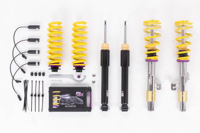 KW Coilover Kit V1 for 05/2013+ BMW 3 Series Gran Turismo (F34) w/ Deactivation For Electronic Dampers (318d, 320d, 320i +16 more)