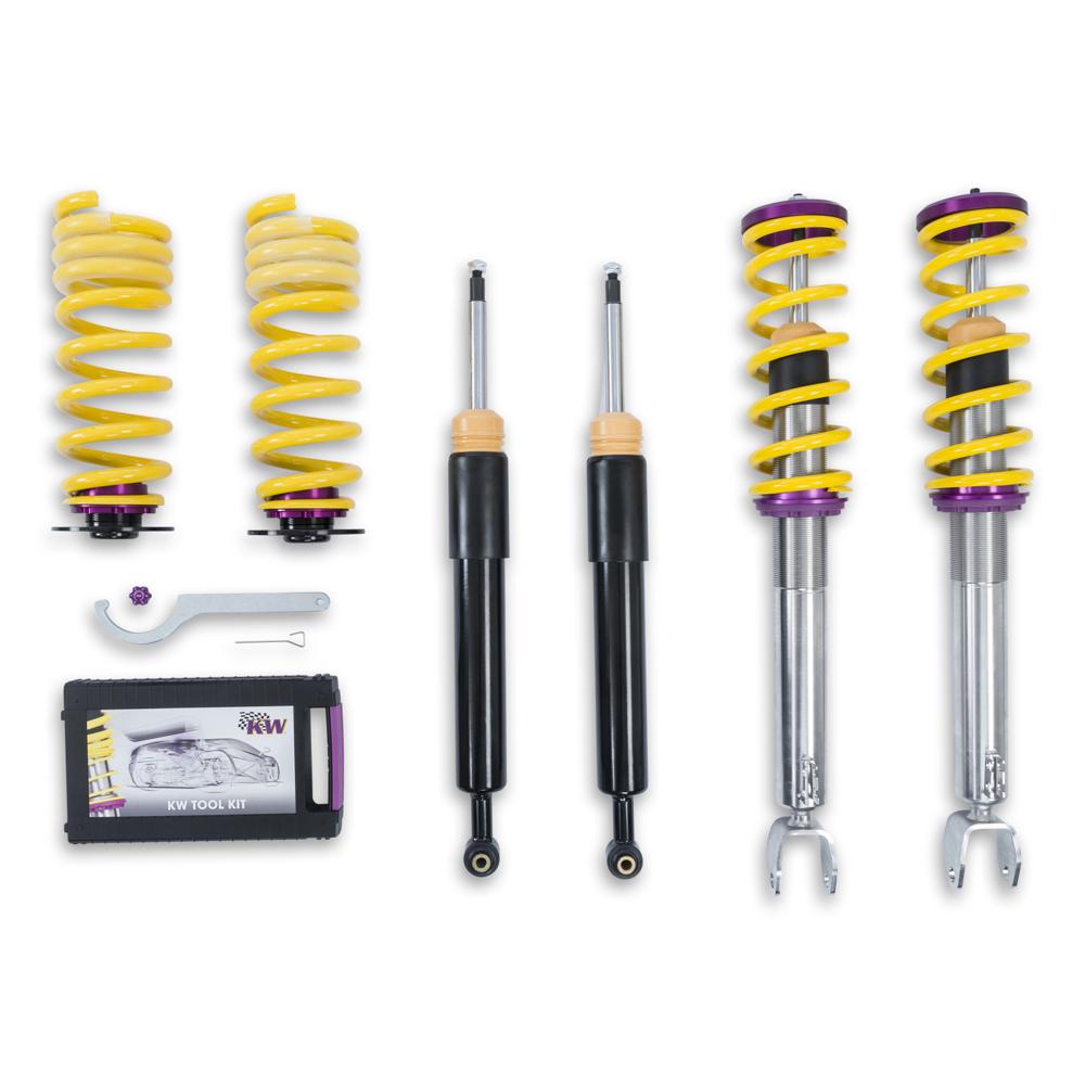 KW Coilover Kit V1 for 02/2016+ Mercedes Benz E-Class (W213) (CLS 220d (257.314), CLS 260 (257.380), CLS 300 (257.348) +36 more)