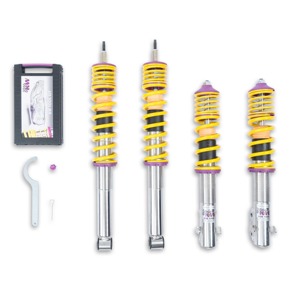 KW Coilover Kit V1 for 09/1991+ VW Golf Mk III Cabriolet (1.9 TD,GTD, 1.9 TDI, 2.0 +6 more)