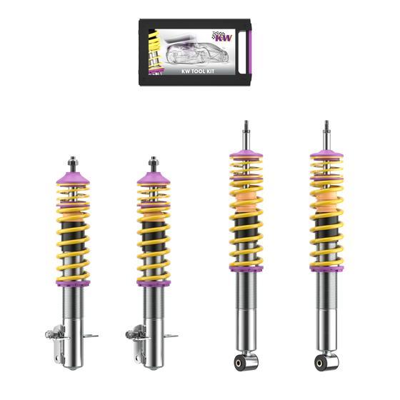 KW Coilover Kit V1 - Vw GOLF Cabriolet (155)