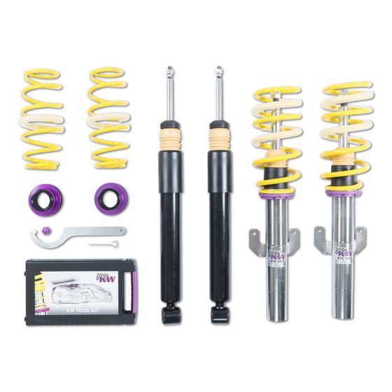 KW Coilover Kit V1 for 06/2017+ Seat Ibiza Mk V (KJ1) - Volkswagen Polo (AW) (1.0, 1.0 MPi, 1.0 TSI +4 more)