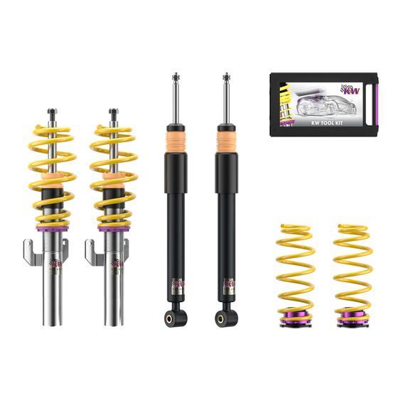 KW Coilover Kit V1 for 12/2017+ VW Polo (AW1, BZ1) (25 TFSI, 30 TFSI, 35 TFSI +6 more)