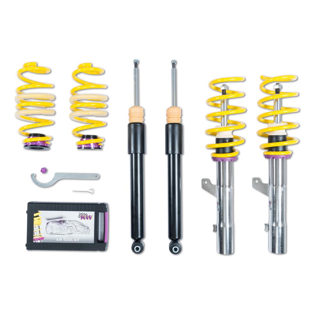 KW Coilover Kit V1 for 11/2013+ VW Golf VII (5G1, BQ1, BE1, BE2) (2.0R 360S 4motion, 2.0R 4motion)