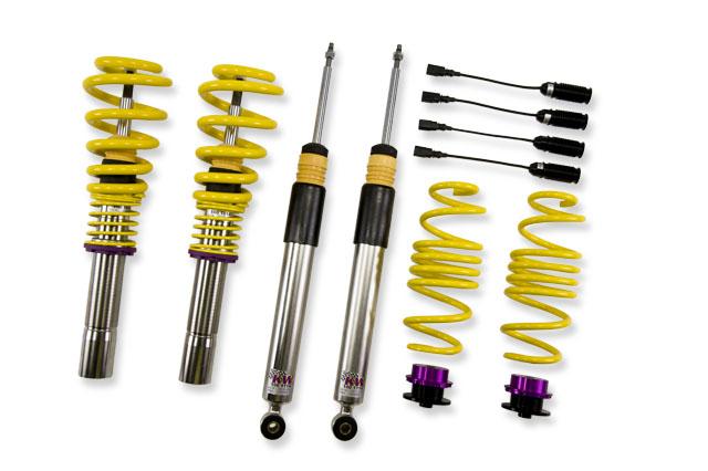 KW Coilover Kit V2 w/ Deactivation For Electronic Dampers - Audi A4 (B8) (2.0 TFSI quattro, 3.0 TDI quattro, 2.0 TDI)