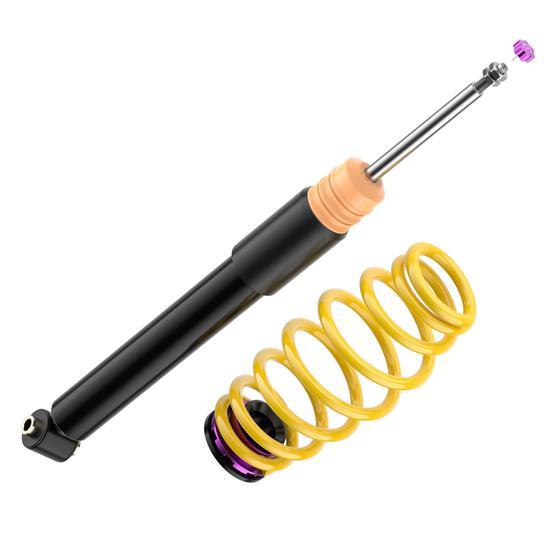 KW Coilover Kit V2 Comfort - Audi A3 Convertible (8V), Seat LEON ST (5F8) +3 more (1.5 TFSI, 1.6 TDI, 1.8 TFSI +15 more)