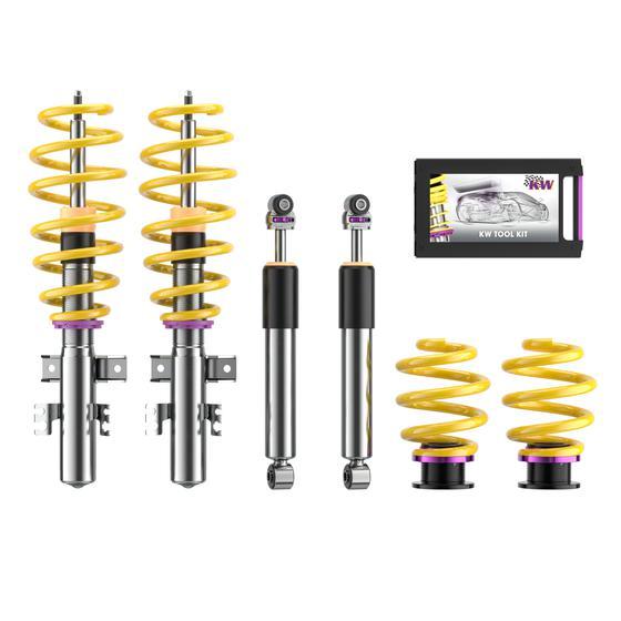 KW Coilover Kit V2 Comfort - Vw CALIFORNIA T5 Camper (7EC, 7EF, 7EG, 7HF), Vw CALIFORNIA T6 Camper (SGC, SGG, SHC) +3 more