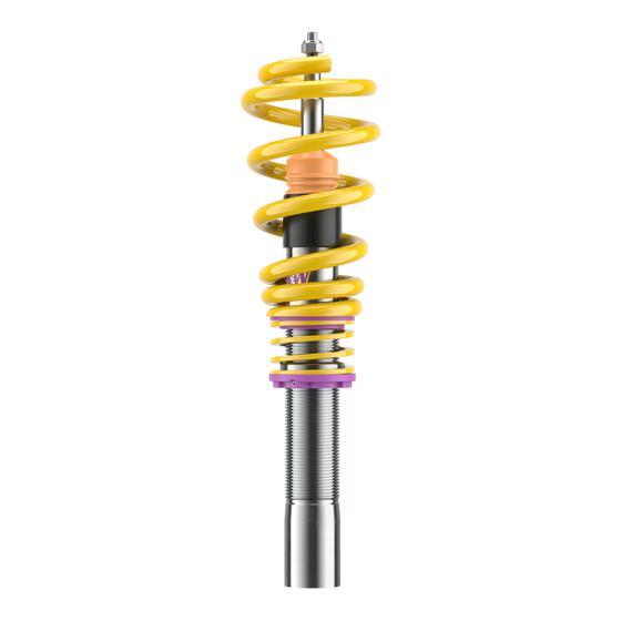 KW Coilover Kit V3 w/ Deactivation For Electronic Dampers - Audi A4 Avant (B8)