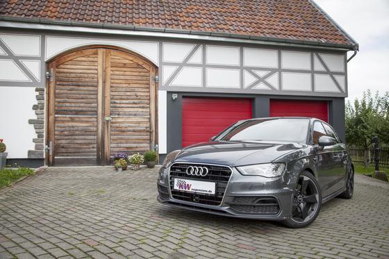 KW Coilover Kit V3 w/ Deactivation For Electronic Dampers - Audi A3 (8V), Audi A3 Saloon (8V) +1 more (1.0 TFSI, 1.2 TFSI, 1.4 TFSI +10 more) (55mm front axle strut)