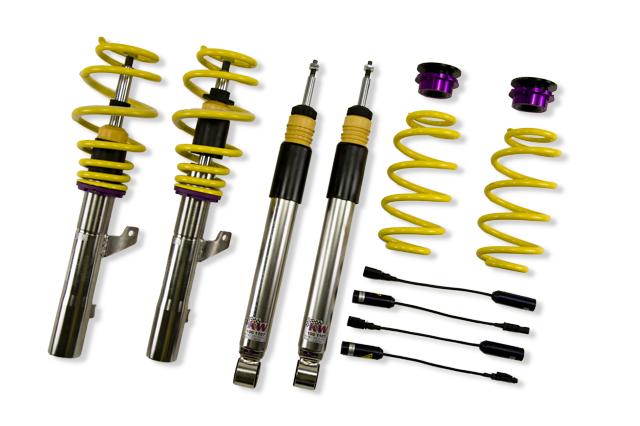 KW Coilover Kit V3 w/ Deactivation For Electronic Dampers - Audi A3 (8P), Audi TT (8J) (1.4 TFSI, 1.6, 1.6 TDI +4 more)