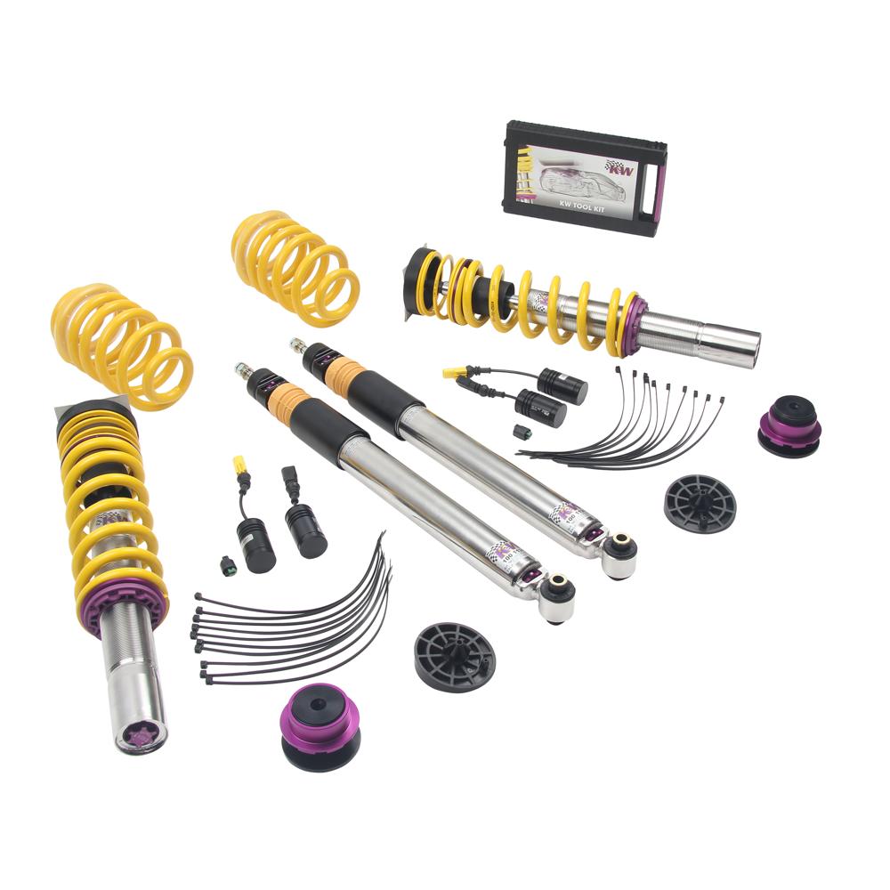 KW Coilover Kit V3 w/ Deactivation For Electronic Dampers - Audi A5 (F5) (40 TFSI)