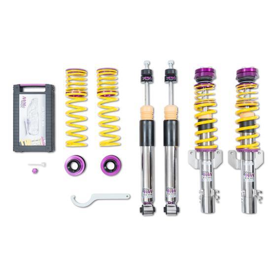 KW Coilover Kit V3 Clubsport w/ Top Mounts - Audi A1 (8X) (S1)