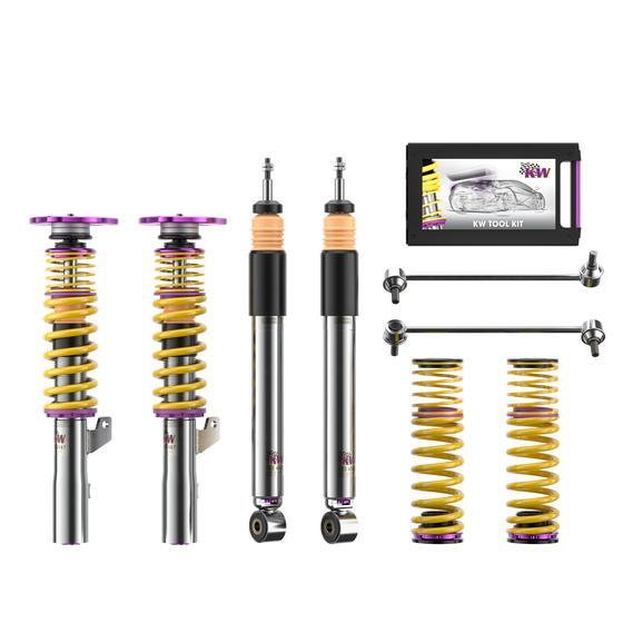 KW Coilover Kit V3 Clubsport w/ Top Mounts - Audi TT (8J)