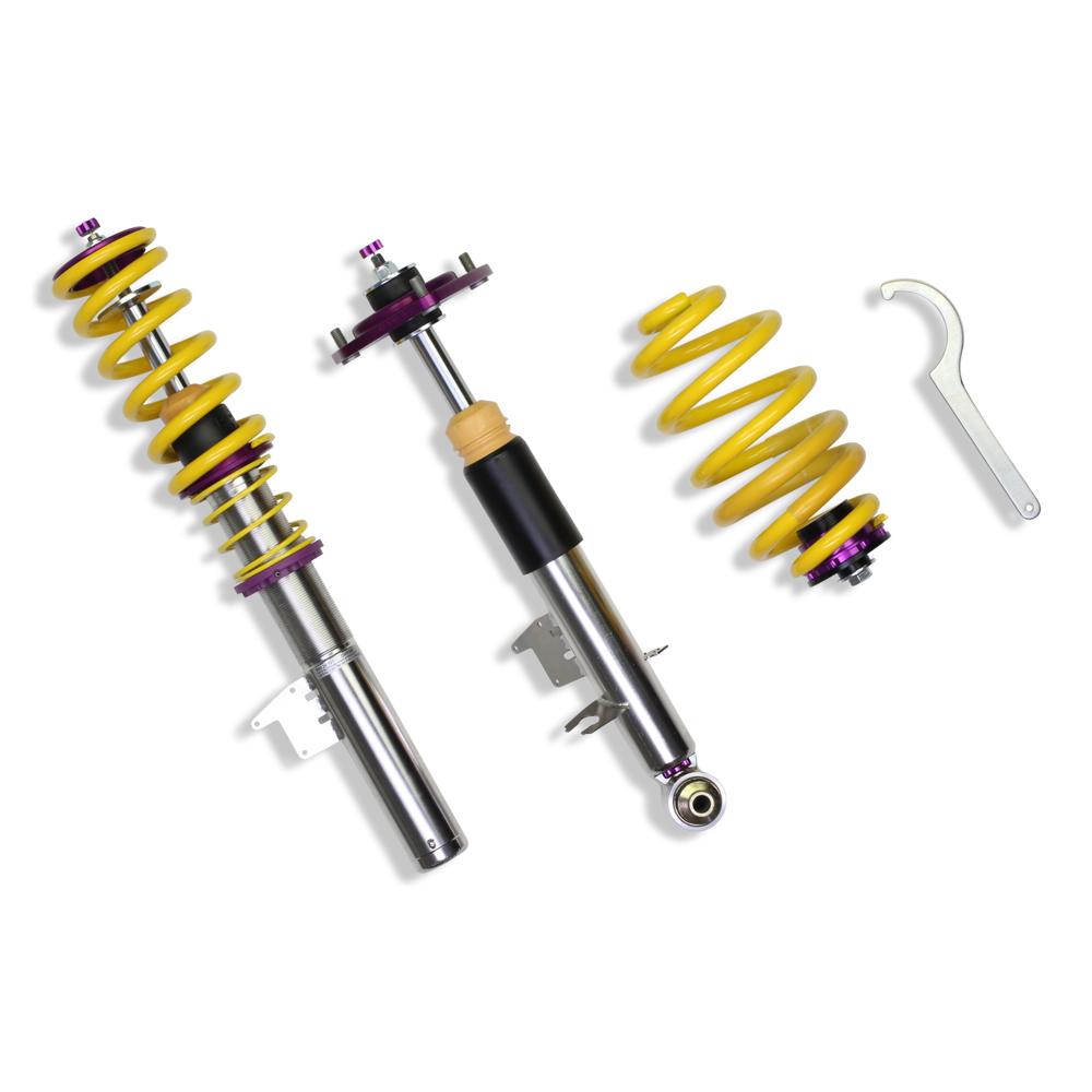 KW Coilover Kit V3 w/ Deactivation For Electronic Dampers - BMW X5 (E70), BMW X6 (E71) (xDrive30d, xDrive30i, xDrive35d +5 more)