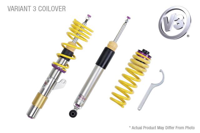 KW Coilover Kit V3 w/ Deactivation For Electronic Dampers - BMW X5 (E70), BMW X6 (E71) (xDrive30d, M50d, xDrive30i +5 more)