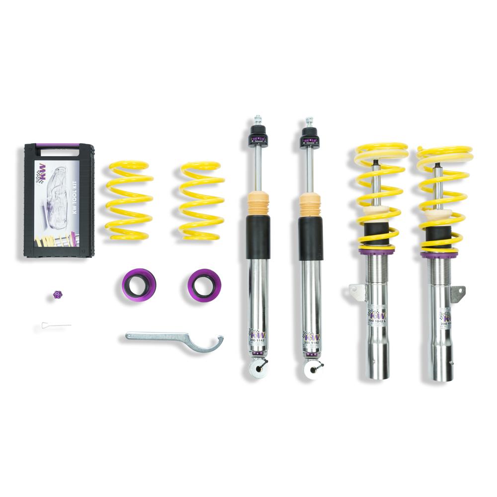 KW Coilover Kit V3 - BMW 1 Series (F40), BMW 2 Series (F45), BMW 2 Series (F44) +3 more (118i, 128ti, M135i xDrive +7 more) (not for electronic damping)