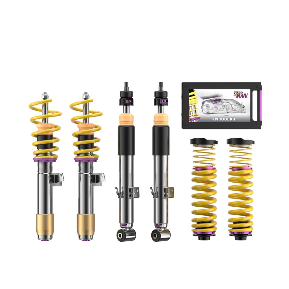 KW Coilover Kit V3 w/ Deactivation For Electronic Dampers - BMW M2 (G87), BMW M3 (G80), BMW M4 (G82)