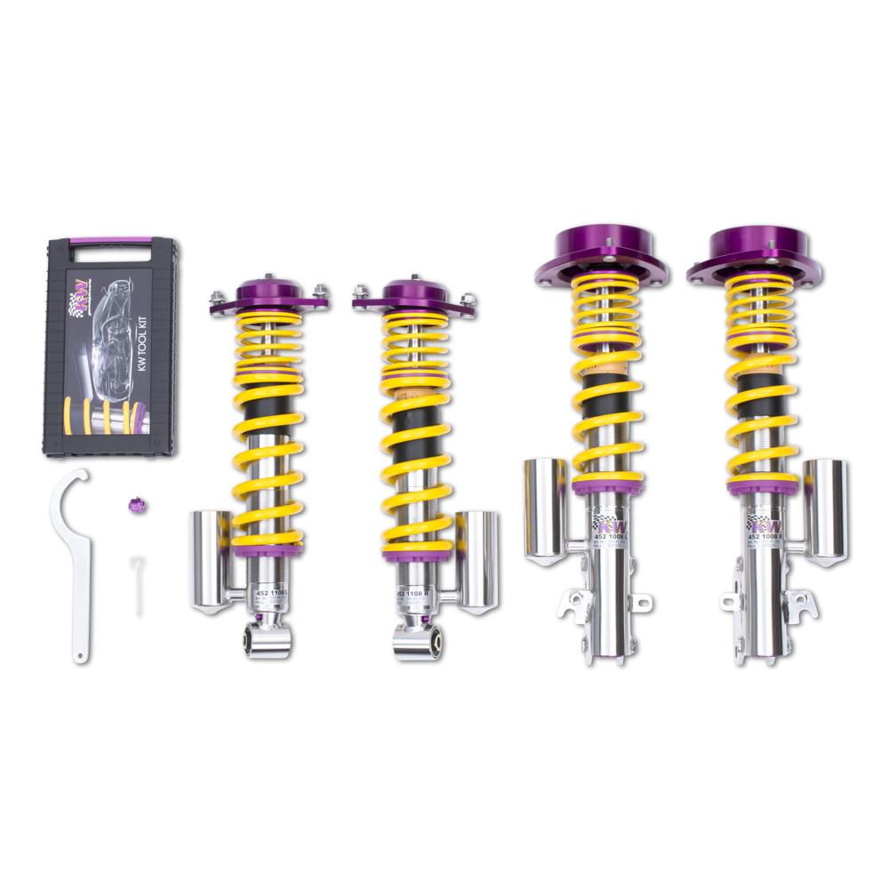 KW Coilover Kit V3 Clubsport w/ Top Mounts - Subaru WRX Saloon (GJ, V1)
