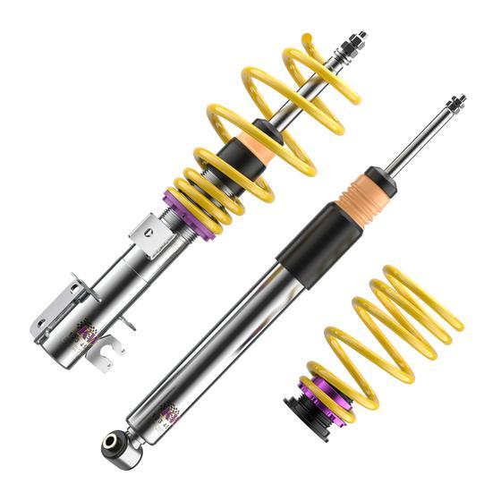 KW Coilover Kit V3 - Opel CORSA D (S07, S-D), Opel CORSA E (X15, S-D)