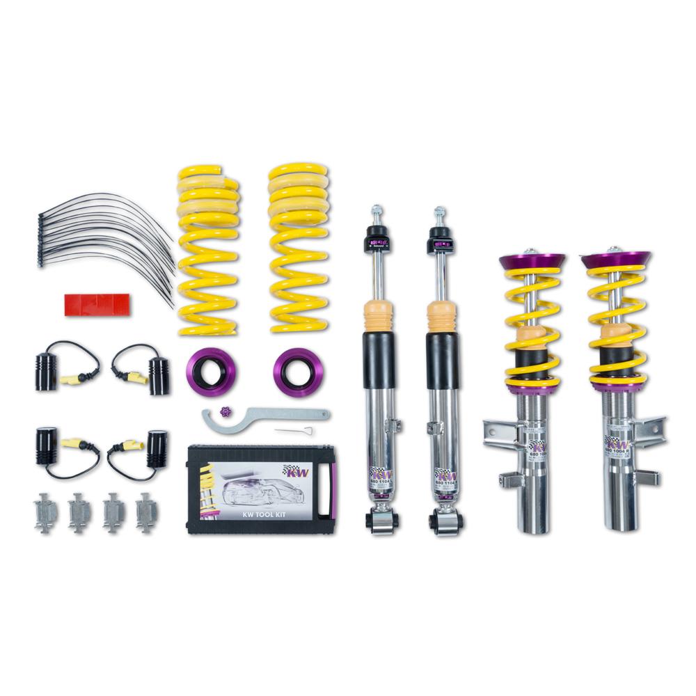 KW Coilover Kit V3 w/ Deactivation For Electronic Dampers - Kia STINGER (CK)