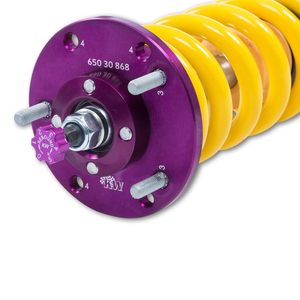KW Coilover Kit V3 Clubsport w/ Top Mounts - Porsche 911 (964), Porsche 911 Convertible (964) +1 more (3.3 Turbo, 3.3 Turbo S, 3.6 Carrera +1 more)