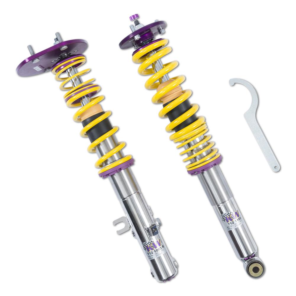 KW Coilover Kit V3 Clubsport w/ Top Mounts - Porsche 911 (964), Porsche 911 Convertible (964) +1 more (3.6 Carrera)