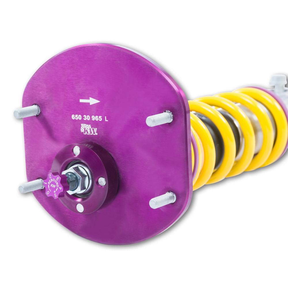 KW Coilover Kit V3 Clubsport w/ Top Mounts - Porsche 911 (964), Porsche 911 Convertible (964) +1 more (3.6 Carrera)