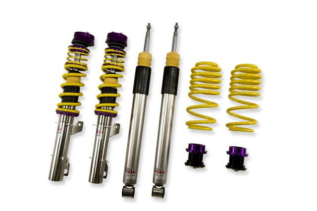 KW Coilover Kit V3 Clubsport w/ Top Mounts - Volkswagen Golf (1J) (1.6, TDI, 2.0)