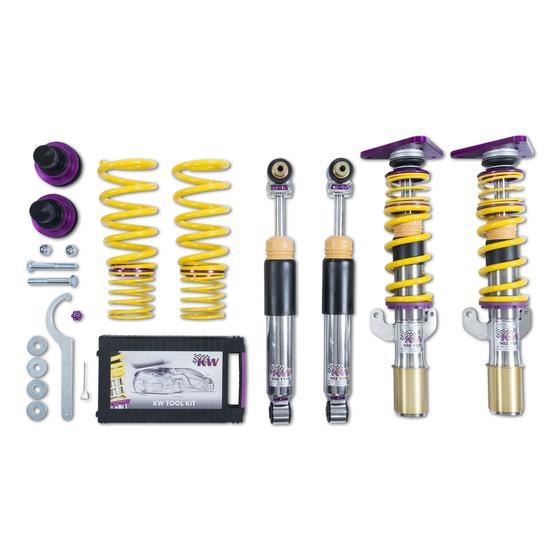 KW Coilover Kit V3 Clubsport w/ Top Mounts - Renault MEGANE IV Hatchback (RFB, B9A/M/N)