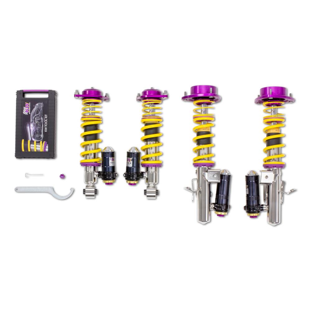 KW Coilover Kit V4 Clubsport w/ Top Mounts - Scion FR-S Coupe, Subaru BRZ (Z2) +3 more